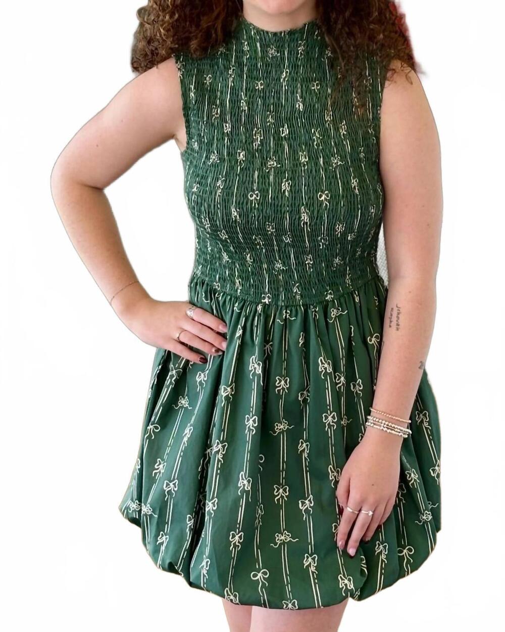 NEW TCEC desi dress in green